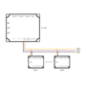 ZK-SRB-DM10 - Controller accessi Extender - Accesso con scheda o password - Comunicazione RS485 - 2 lettori Wiegand - Uscita rel ZK-SRB-DM10 - Controller accessi Extender - Accesso con scheda o password - Comunicazione RS485 - 2 lettori Wiegand - Uscita rel
