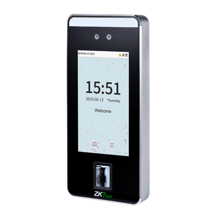 ZK-VL-SPEEDFACE-V5LN-P-1-W-ZK - Controllo accessi e presenze - Riconoscimento facciale, del palmo della mano, impronta digitale,