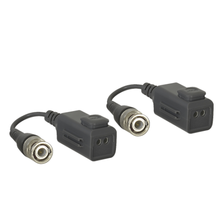 BA617P-HAC - Trasmettitore passivo per doppino SAFIRE con Splicing Button - Ottimizzato per HDTVI, HDCVI, AHD e CVBS - 1 canale 