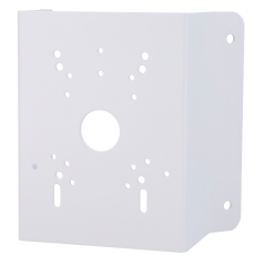 SF-CORNERBRACKET-0601 - Staffa angolare Safire Smart - Per telecamere bullet o dome - In acciaio laminato SPCC - Colore bianco -