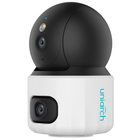 UV-UHO-S3S-M33F36D - Cámara IP WiFi Uniarch Panda serie S_x000D_ - 3 MP | 2.8 mm + 6 mm | microSD 512 GB - IR 10 m | Luz blanca 