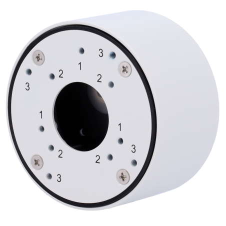 VCA-BJC07 - Scatola di giunzione - Per telecamere bullet - Adatto per uso esterno - Installazione a tetto o parete - Colore bian
