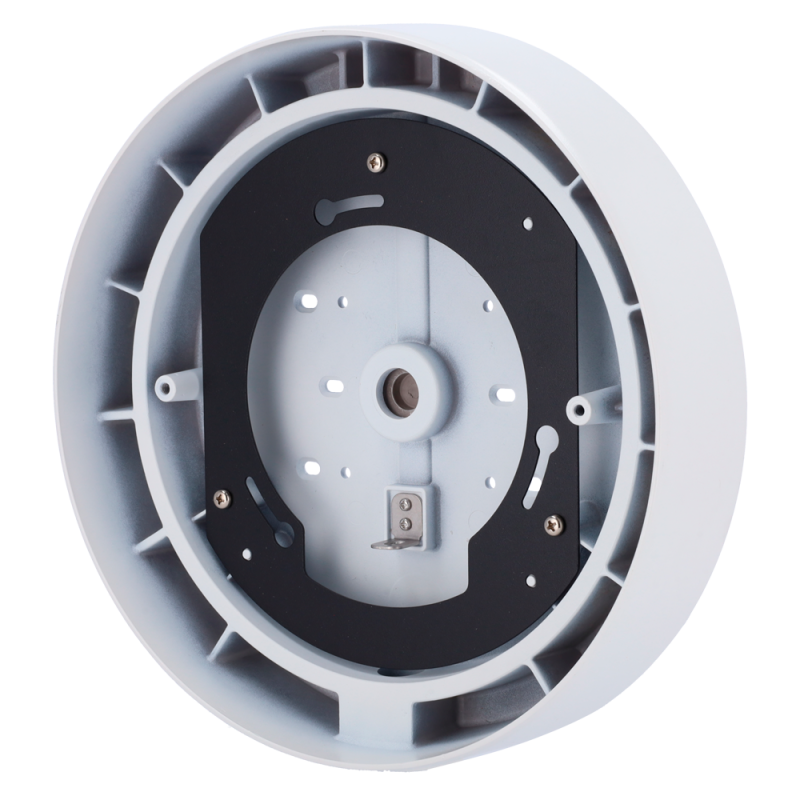 VCA-BJC10 - Staffa per il montaggio a parete - Per la telecamera VCA-IPAi97A20 - Ø296.3mm. x 60mm - Installazione a soffitto | A VCA-BJC10 - Staffa per il montaggio a parete - Per la telecamera VCA-IPAi97A20 - Ø296.3mm. x 60mm - Installazione a soffitto | A