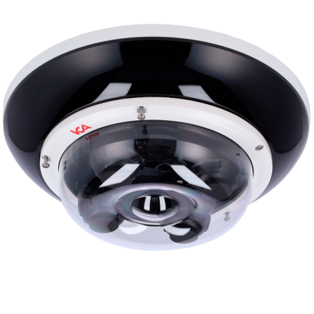 VCA-IPAi97A20-MR - VCA Technology - modello VCA-IPAi97A20-MR, gamma IPAi - Telecamera IP Surround View 20MP IR AI - Risoluzione 