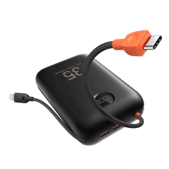 VG-W3018 - Veger Power Bank - Capacidad 30000mAh - Entradas USB-C y Cable USB-C - Salidas USB-C, USB-A y cables incluidos - Cabl