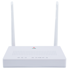 VSOL-HG325N - V-SOL Router ONT Wi-Fi 4 - 1X PON 4x LAN RJ45 10/100/1000Mbps 1x RJ11 - 802.11 b/g/n - Ideale per l'FTTH domestico