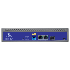 VSOL-V1600GS-F - V-SOL Single Pon Gpon OLT - 2 Porte RJ45 10/100/1000 Mbps + 1 Porta SFP+ 1/10Gigabit - Fino a 128 ONT per dispo