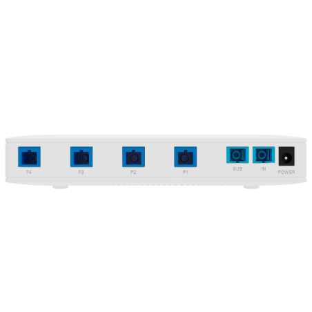 VSOL-V1805P-U - V-Sol Splitter in fibra ottica con alimentazione - Lunghezza d'onda da 1260 nm a 1650nm - PON standard (compatib