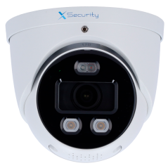 XS-IPT982CA-4U-WIZCOLOR-TIOC - X-Security Telecamera IP Turret Wizcolor - 4 Megapixel (2688x1520) | Sensore 1/1.8" CMOS - Ottica