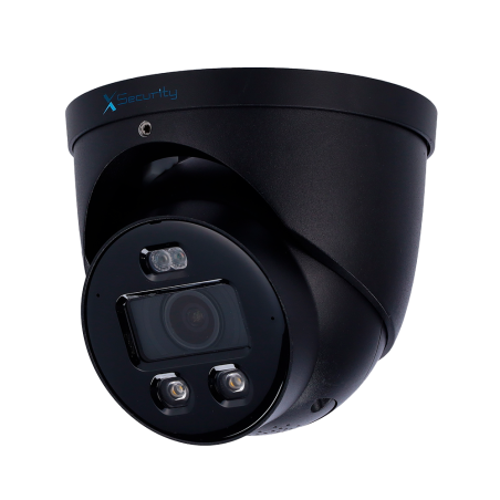 XS-IPT982CA-4U-WIZCOLOR-TIOC-BLACK - X-Security Cámara IP Turret Wizcolor - 4 Megapíxel (2688x1520) | Sensor 1/1.8&quot CMOS - L