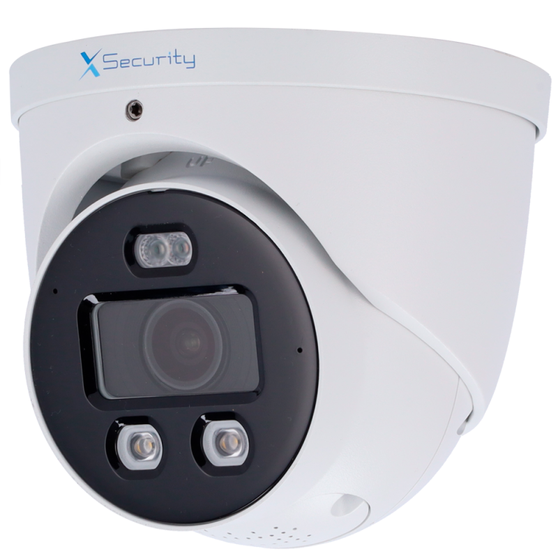 XS-IPT982CA-8U-WIZCOLOR-TIOC - X-Security Cámara IP Turret Wizcolor - 4 Megapíxel (2688x1520) | Sensor 1/1.8&quot CMOS - Lente 2