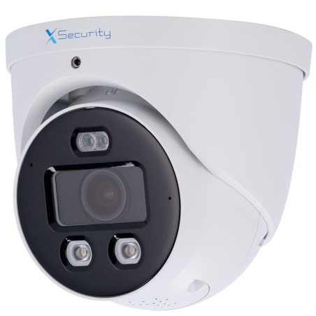 XS-IPT982CA-8U-WIZCOLOR-TIOC - X-Security Cámara IP Turret Wizcolor - 4 Megapíxel (2688x1520) | Sensor 1/1.8&quot CMOS - Lente 2
