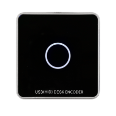 ZK-ACC-USBR-D147H - Codificatore di schede USB - Schede MF 13.56 MHz - Comunicazione USB - Lettura e codifica di schede - Plug &