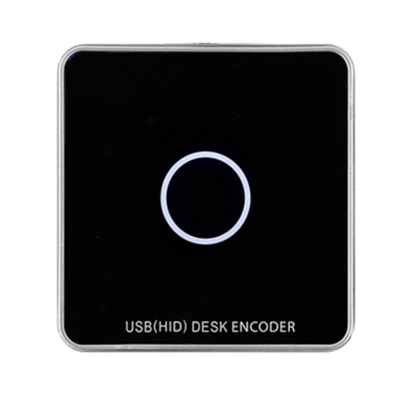 ZK-ACC-USBR-D147H - Codificatore di schede USB - Schede MF 13.56 MHz - Comunicazione USB - Lettura e codifica di schede - Plug &