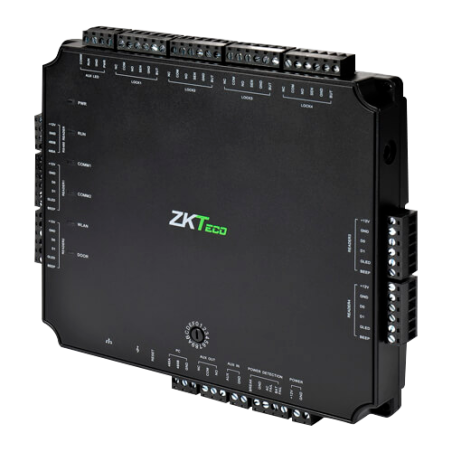 ZK-ATLAS-400 - Controller di accesso PoE - Accesso con scheda o password - TCP/IP | Connessione con controller slave - 4 lettori