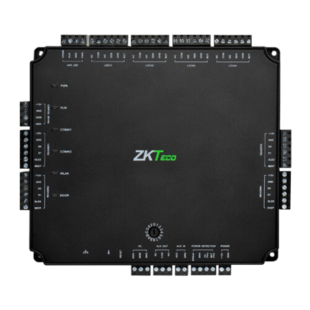 ZK-ATLAS-400 - Controller di accesso PoE - Accesso con scheda o password - TCP/IP | Connessione con controller slave - 4 lettori