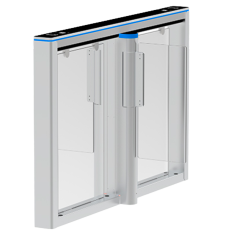 ZK-TS-COMET-S1200-600 - Varco ad accesso bidirezionale - Anta a battente in acrilico - Orari, allarmi e modalità di apertura - L