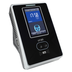 ZK-VF380 - Controllo della presenza e accesso - Riconoscimento Facciale, scheda EM e PIN - 1.200 volti | 100.000 registri - 3" T