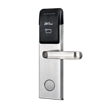 ZK-ZL700R - Serratura online per hotel - Apertura tramite scheda MF - Backset 70 mm | Apertura a destra - Autonoma 4 x pile AA -
