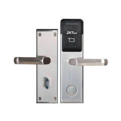 ZK-ZL700R - Serratura online per hotel - Apertura tramite scheda MF - Backset 70 mm | Apertura a destra - Autonoma 4 x pile AA -