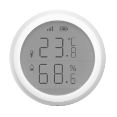 ZTM1-EU-IMOU - Imou Sensore di umidità e temperatura - Display LCD integrato - Zigbee 3.0 - Alta precisione - Richiede HUB - Ada