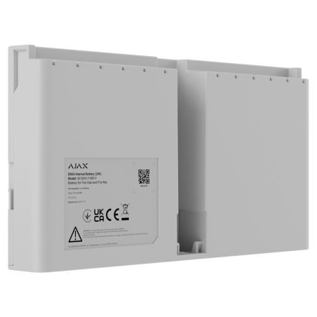 AJ-EN54-INTERNALBATTERY-24H-W - Batteria ricaricabile agli ioni di litio (7.4 V/5 Ah)_x000D_ - Per AJ-EN54-FIREHUB e AJ-EN54-FIR