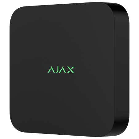 AJ-NVR116-DC-B - Videoregistratore NVR - 16 canali - Compressione H.265 / H.264 - Risoluzione fino a 4K (25/30 FPS) - Larghezza