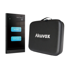 AK-INSTALLER-KIT - Kit installatore per videocitofoni - Display IPS da 8" | TCP/IP, PoE e WiFi - Scansione automatica dei dispos