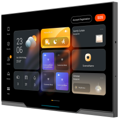 AK-PH81-KNX-EU - Monitor Android 12.0 per domotica - Schermo TFT da 10" | Applicazioni di terze parti - Audio bidirezionale | Mo