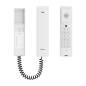 AK-S560-WHITE - Cornetta per videocitofono - LED di stato e tasti funzione - Audio bidirezionale Crystal Clear - TCP/IP, PoE, SI AK-S560-WHITE - Cornetta per videocitofono - LED di stato e tasti funzione - Audio bidirezionale Crystal Clear - TCP/IP, PoE, SI