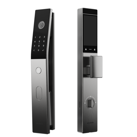 AK-SL60 - Serratura smart con videocitofono - Riconoscimento facciale, del palmo della mano, delle vene, delle impronte digitali