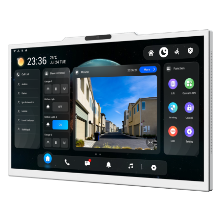 AK-X937 - Monitor Android 14.0 per videocitofono - Display IPS di 15.6" - Audio bidirezionale Crystal Clear | Easy UI - TCP/IP,