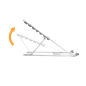 AR-12 - Supporto pieghevole per laptop - Carico massimo 5Kg AR-12 - Supporto pieghevole per laptop - Carico massimo 5Kg