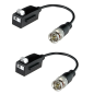 BA612P-HAC-B - Trasmettitore passivo per doppino intrecciato SAFIRE - Ottimizzato per HDTVI, HDCVI e AHD - 1 canale video - Pass