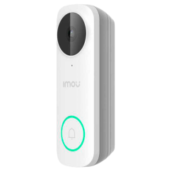 DB61I-W-D4P-IMOU - DB61i Doorbell 5MP - Alimentazione AC / DC - Lente 2.0mm / IR 5m - Audio bidirezionale / Sirena - Sensore PIR