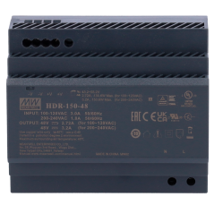 DC48V3A-DIN - Alimentatore - Uscita DC 48 V / 3.2 A / 150 W - 2 uscite - 105 (H) x 90 (I) x 55 (P) mm - Montaggio su guida DIN -