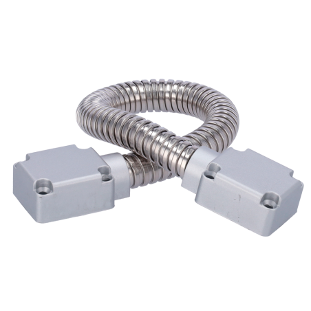 DOORLOOP-16-METAL - Passacavi per porte - Tubo flessibile di 16 diametro mm - Materiale metallico - Protegge i cavi da danni - A