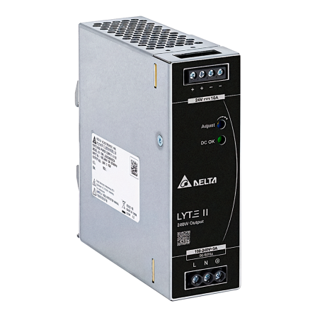 DRL-48V240W1EN - Alimentatore a commutazione - Uscita DC 48 V / 5 A / 240 W - Montaggio su guida DIN