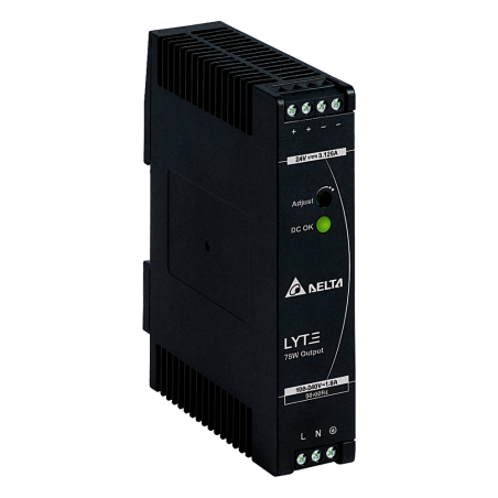 DRL-48V75W1AZ - Alimentatore a commutazione - Uscita DC 48 V / 1.57 A / 75 W - Montaggio su guida DIN