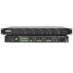 DSPPA-DA5060 - Amplificatore mixer - 5 canali - Potenza di 5x60W - Amplificazione 100V - Bassa impedenza 4-16Ω
