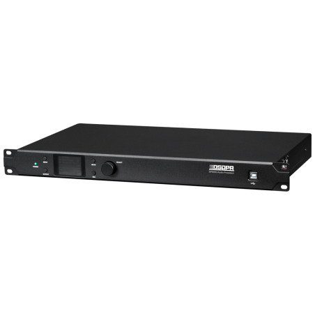 DSPPA-DP8050 - Processore audio - 8 ingressi e 8 uscite - Equalizzatore - Controllo automatico del guadagno - Cancellazione dell