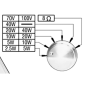 DSPPA-DSP8064W - Altoparlante da soffitto - Altoparlante a gamma completa 1x6.5" + 1x1" - Potenza 70V / 100V - Sensibilità 91dB DSPPA-DSP8064W - Altoparlante da soffitto - Altoparlante a gamma completa 1x6.5" + 1x1" - Potenza 70V / 100V - Sensibilità 91dB