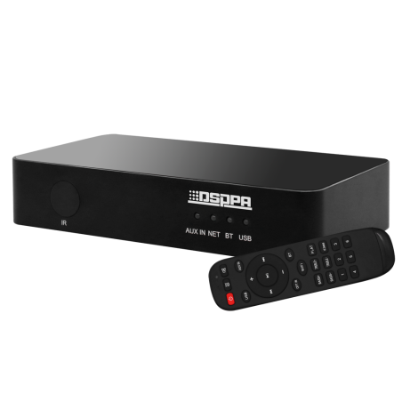 DSPPA-DW01 - Lettore wireless - Connessione WiFi - Connessione Bluetooth - Riproduzione USB - Telecomando