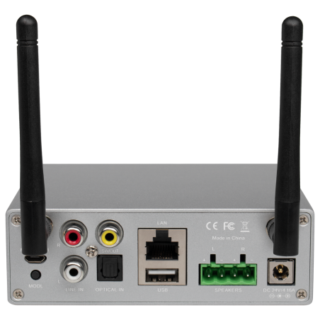DSPPA-DW0250 - Amplificatore audio - Wireless - 2 x 60W - Connessione Bluetooth - Riproduzione USB - Telecomando
