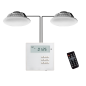 DSPPA-M2U - 2 x Diffusori da soffitto 2x10W - Amplificatore da parete - Riproduzione via BT, FM, SD, USB, AUX - Telecomando