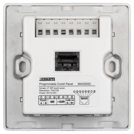 DSPPA-MAG505C - Pannello di controllo intelligente - Programmabile/configurabile - Installazione a parete - Compatibile con DSPP
