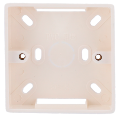 EXITBUTTON-GANGBOX-86 - Box per pulsante - Compatibile con la selezione dei prodotti - Montaggio ad incasso - Fabbricato in plas