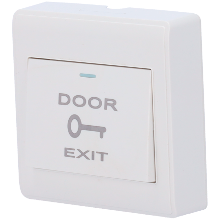 EXITBUTTON301 - Pulsante di liberazione porta - Uso professionale - Testato 500.000 usi - NO/COM | Superficie - Misure 86 (H) x 