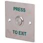 EXITBUTTON303 - Pulsante di liberazione porta - Uso professionale - Testato 500.000 usi - NO/NC/COM | Montaggio a incasso o in s EXITBUTTON303 - Pulsante di liberazione porta - Uso professionale - Testato 500.000 usi - NO/NC/COM | Montaggio a incasso o in s