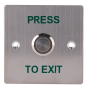 EXITBUTTON303-LED - Pulsante di apertura della porta con LED - Uso professionale - Testato 100.000 usi - NO/NC/COM | Montaggio a